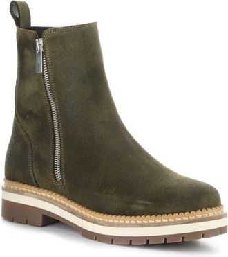 Bos. & Co. Among Waterproof Lug Sole Bootie in Olive at Nordstrom, Size 10-10.5Us