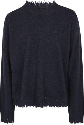 Uma Wang Cashmere Truien - Heren - Cashmere truien - Grijs - L - Truien & Vesten