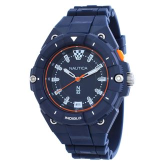 Nautica Coronado Bay Quartz Blue Dial Mens Watch NAPCNS502