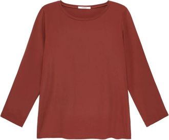 Maliparmi Carry Over Classic T-shirt - Dames - Longsleeves - Rood - L - Tops