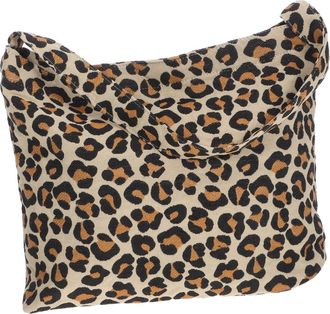 Yardwe Large Capacity Leopard Print Armpit Bag Retro Style Shoulder Tote for Women Casual Lightweight Handbag for Parties and Daily Use