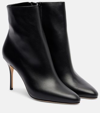 Manolo Blahnik Insopo leather ankle boots