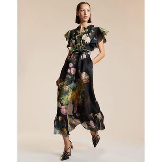 Cynthia Rowley Ramie Kaftan