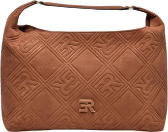 Ermanno Scervino Valentina Hobo - Dames - Handtassen - Bruin - ONE Size - Polyester - Tassen