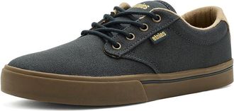 Etnies Jameson 2 Eco Mens Skate Shoes Navy/Tan/Gum : 11.5 D - Medium, Canvas