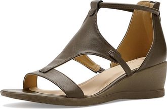 Journee Collection Trayle Womens Wedge Shoes Olive : 9.5 M, Faux Leather