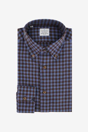 Giampaolo Flanellhemd mit Vichykaros