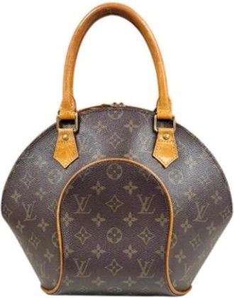 Louis Vuitton Pre-owned Handbags, female, Brown, Size: ONE SIZE Pre-owned Canvas Handbag