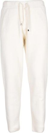 FILIPPO DE LAURENTIIS Tuta Trainingsbroeken - Heren - Sweatpants - Wit - M - Wol - Broeken