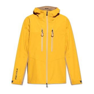 Moncler Ski Jackets, male, Yellow, Size: S Grenoble Day-Namic Ski Jacket