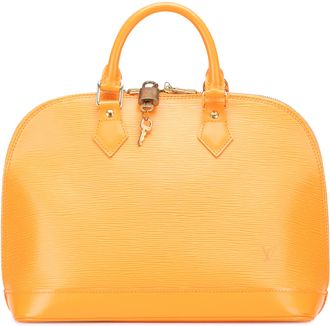 Louis Vuitton Pre-owned Womens Alma Handbag Epi Leather - Orange - One Size