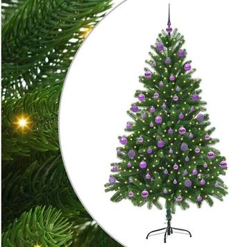 vidaXL &Aacute;rbol De Navidad Con 300 Led Con Soporte Verde 210 Cm Pe Vidaxl