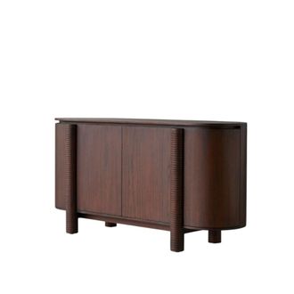 Tikamoon Aparador de madera de mindi de 160 cm