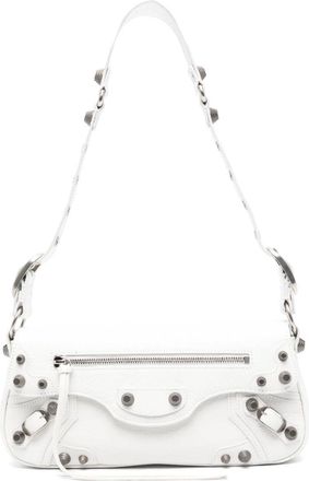 Balenciaga small Le Cagole Sling shoulder bag - women - Lamb Skin - OS - White