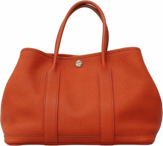 Herm&egrave;s Sanguine Negonda Leather Tote Bag (Pre-Owned)