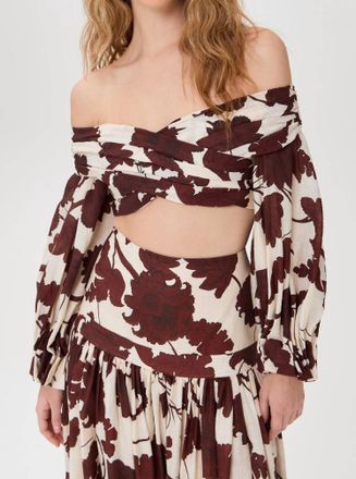 Alexis Trisha Top In Obsidian Brown