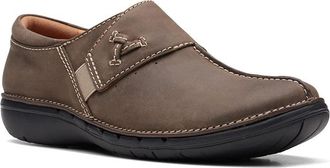 Clarks Womens Un Loop Ave Shoes, Color Taupe, Size: 6.5 XW UK