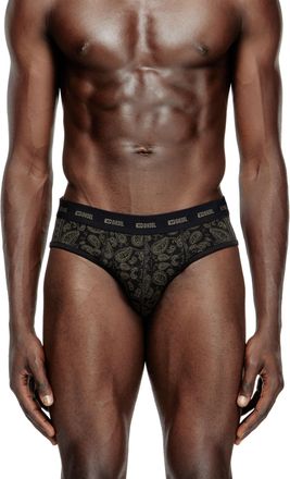 Diesel 3-pack stretch cotton briefs with Bandana print - Briefs - Man - Multicolor