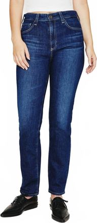 AG - Adriano Goldschmied Saige Mid-Rise Straight Jean In Easy Street