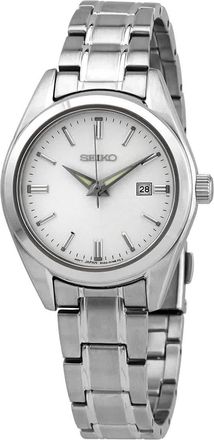 Seiko Essentials Quartz Silver Dial Ladies Watch SUR633