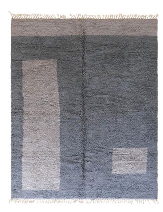 AFK Living Alfombra bereber sencilla y moderna 310 x 403 cm