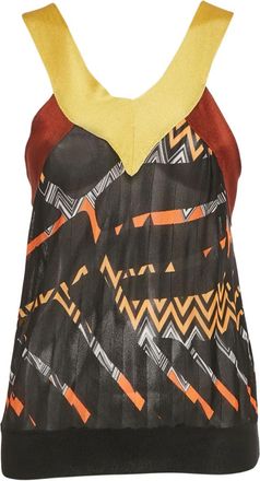 Missoni Mouwloze top - Zwart