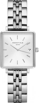 Rosefield Womens QMWSS-Q020 Ladies Boxy Watch - Silver - One Size