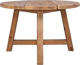 MisterWils Mesa De Comedor Staten - Naturale - 76x120x120