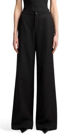 Seven 7 Classic Wide Leg Pants in Black at Nordstrom Rack, Size 31