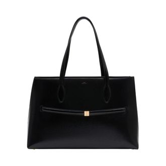 Toteme Dames, Tassen, Zwart, Maat: ONE Size Leer