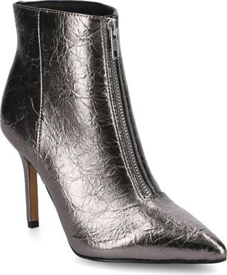 Journee Collection Mayra Front Zip Boot in Pewter at Nordstrom Rack, Size 7.5