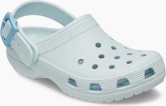 Crocs Womens Classic Buckle Womens Clogs - White - Size: 6