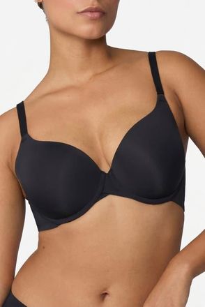Harper Wilde Base Push-Up Bra in Black at Nordstrom, Size 40C