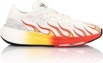 Plein Sport Atomic Speed Flame Unisex in White/red at Nordstrom, Size 45
