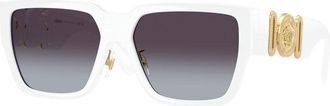 Versace VE4483D Asian Fit 314/8G Mens Sunglasses White Size 57