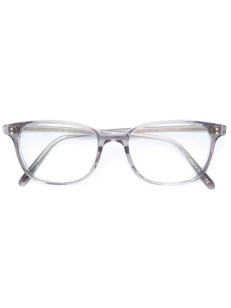 Oliver Peoples round frame glasses - Grijs