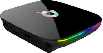 Trade Shop Trade Shop - Tv Box Android 9.0 Q Plus 4gb Ram + 64 Gb Rom Smart Tv Netflix Youtube Facebook