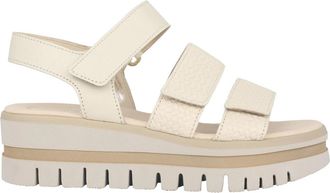 Gabor Sandalen met sleehak - Dames - Sleehakken - Wit - 41 EU - Schoenen
