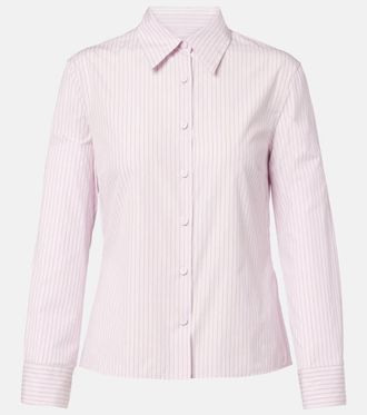 Calvin Klein Camicia in popeline di cotone gessato