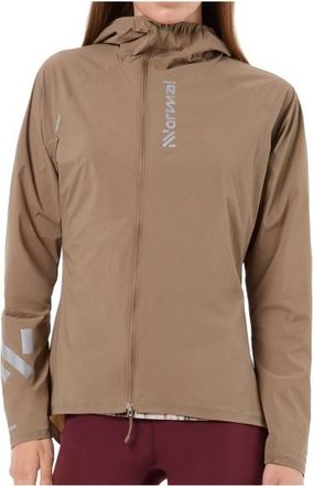 NNormal Bora Wind Jacket Laufjacke f&uuml;r Damen | braun