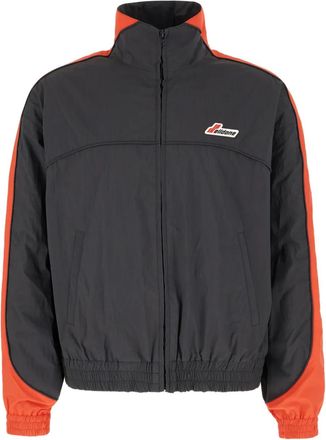 We11done Bomber con zip - Nero