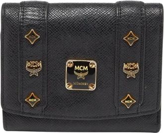 MCM Portafoglio Pre-owned - - Pre-owned - Donna - Nero - ONE SIZE