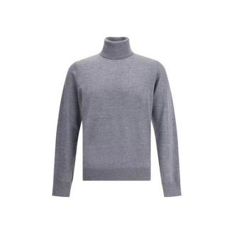 Dsquared2 Turtleneck Pullover - male - Dsquared2 - Turtlenecks - Gray - 2XL - Knitwear