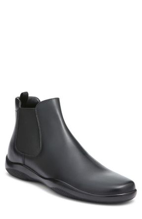 Prada Americas Cup Chelsea Boot in Nero at Nordstrom, Size 10.5Us