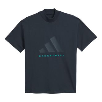 adidas THE 2024 COLLECTION Basketball T-Shirt Asia Sizing Black JE3764