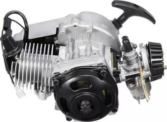 OEM Motor De Arranque Para Motores Peque&ntilde;os De 2 Tiempos De 47-49 Cc, Compatible Con Motocicletas, Minimotos Y Scooters (agricultura, Jardiner&iacute;a, Construc