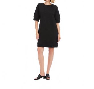 Karen Kane Raglan Sleeve Dress In Black