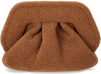 Themoirè Gea Coral Sponge Toffee Clutch Bag
