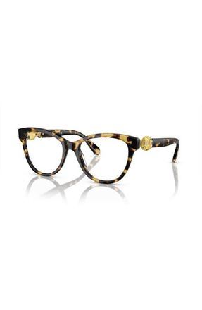 Swarovski 54mm Round optical glasses in Tortoise at Nordstrom