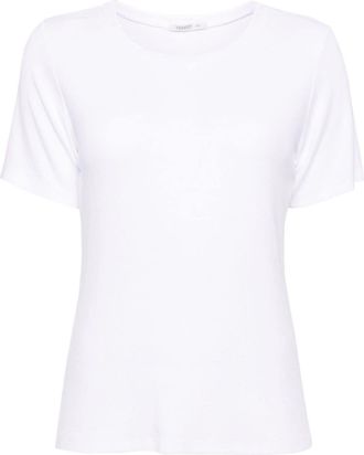 Transit Par-Such crew-neck T-shirt - women - Modal/Viscose/Elastane - 3 - White